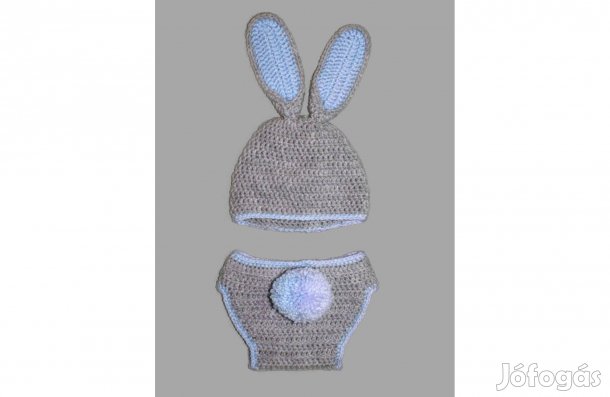 Nyuszi jelmez babafotózáshoz