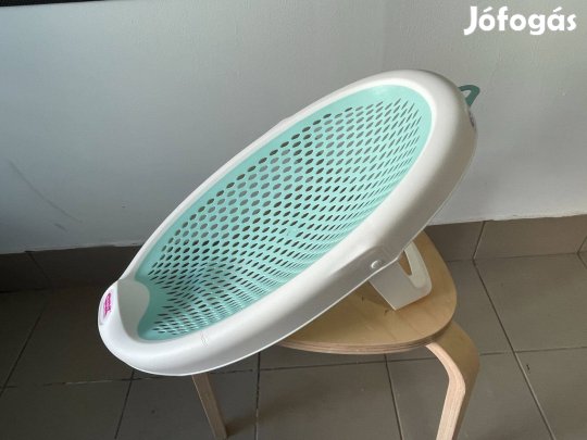 OK Baby Buddy ergonomikus babatartó kádba - Türkiz/Fehér