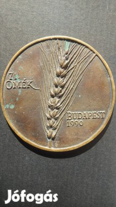 OMÉK emlékplakett 1990