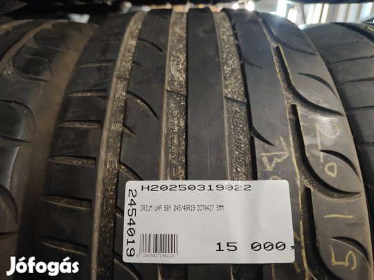 ORIUM UHP 98Y 245/40R19 DOT0417 5MM HASZNÁLT NYÁRIGUMI Y  98  |