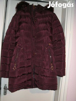 OUT OF Fashion 44-es Új bordó téli Dzseki Akciós áron!