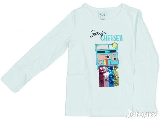 OVS Új (címkés) Lány Hosszú ujjú felső (Méret: 104)