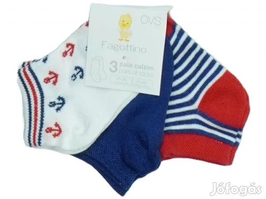 OVS - Fagottino Új (címkés) Fiú Csomag - Zoknik (EU 22)