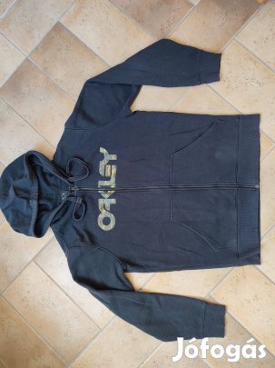 Oakley fekete kapucnis pulóver