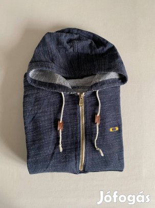 Oakley férfi 1/2 cipzáros kapucnis pulóver, L-es