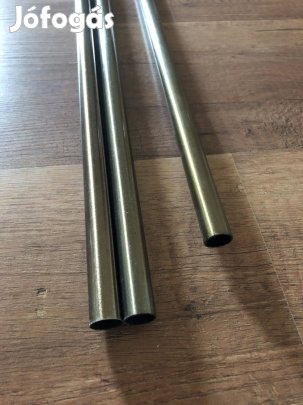 Óarany fém karnis rúd