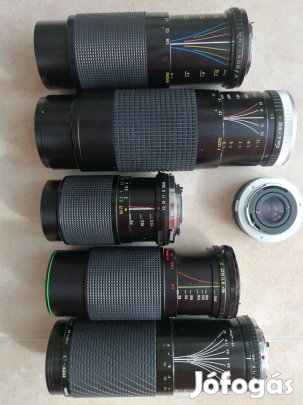Objektív csomag + adapterek