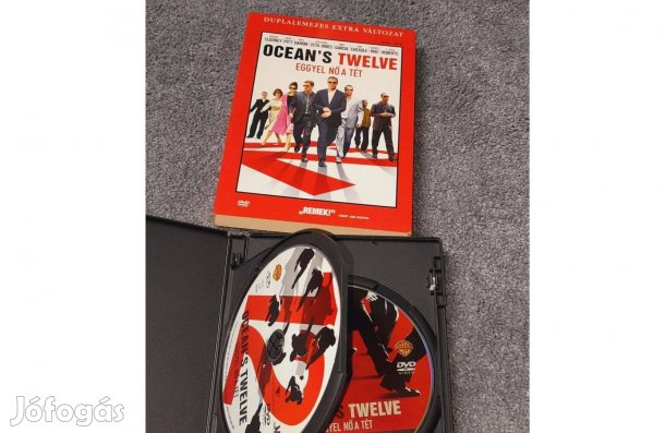 Ocean's Twelve - Eggyel nő a tét DVD (2004) Szinkronizált duplalemezes