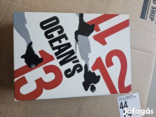 Oceans trilógia eredeti DVD lemezeken.