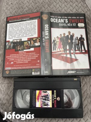 Oceans twelve eggyel nő a tét vhs kistok akció