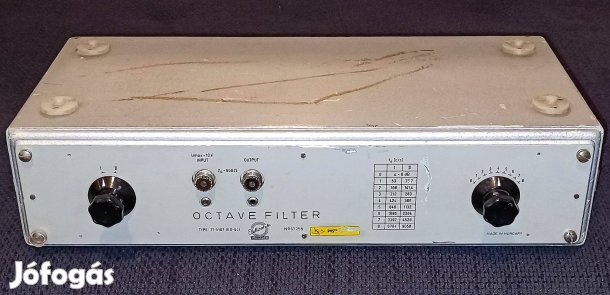Octave filter veterán műszaki készülék