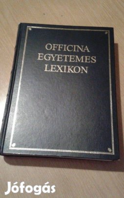 Officina Egyetemes lexikon könyv