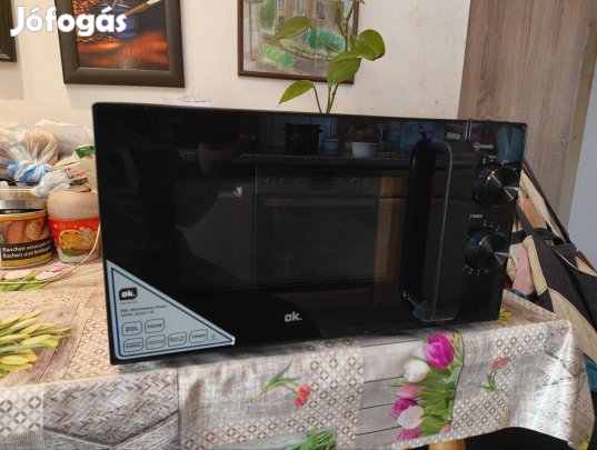 Ok. Új mikrohullámú sütő kiszállítással.