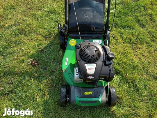 Okay benzinmotoros fűnyíró 