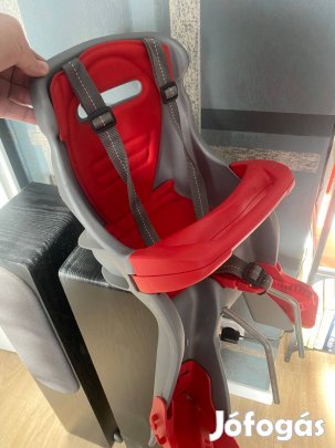 Okbaby Orion előre szerelhető gyerekülés (homlokcsőre) ezüst-piros