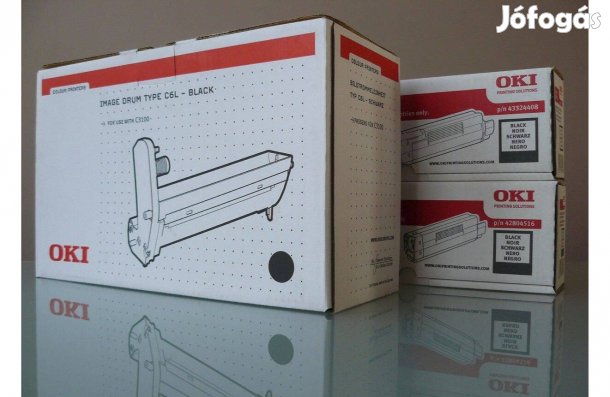 Oki C3100 dobegység ; Oki 42126644 drum ; eredeti fekete = 21.999.-Ft