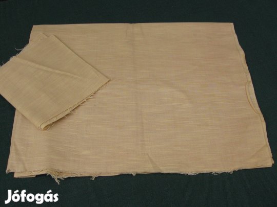 Okkersárga pamutvászon - méteráru (V/6.)