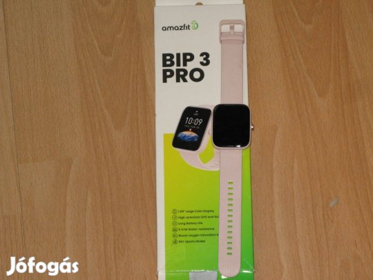 Okos Óra Bip 3 Pro Pink android és iphone hoz is jó