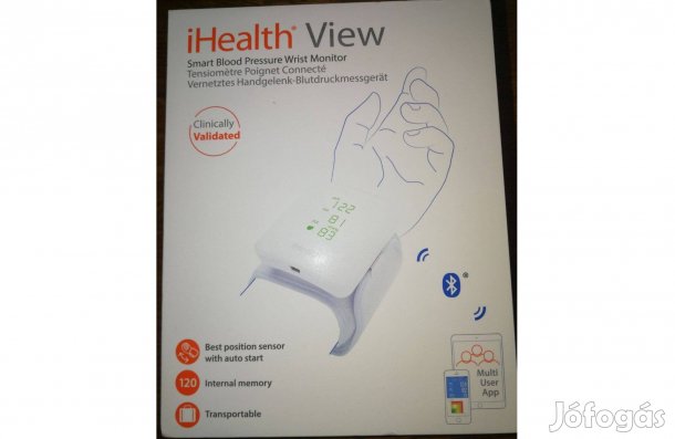 Okos, csuklós vérnyomásmérő