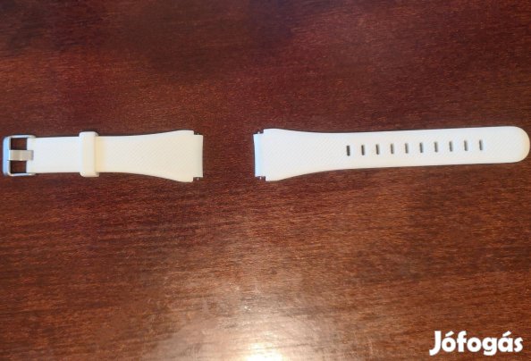 Okos órákhoz való hófehér kényelmes szilikon szíj eladó: Huawei Watch