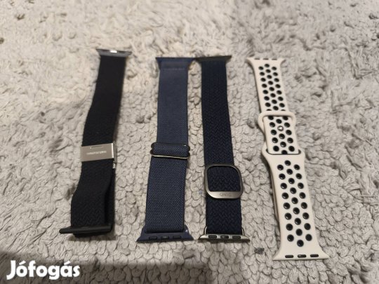 Okosóra szíjak csomagban + hordtáska (Apple Watch kompatibilis)