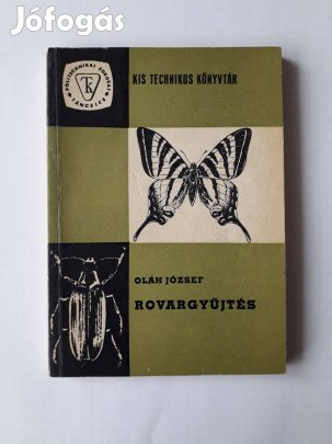 Oláh József: Rovargyűjtés, könyv