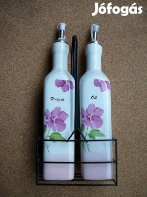Olaj és ecet tartó