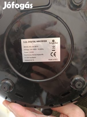 Olaj nélküli sütő teljes új