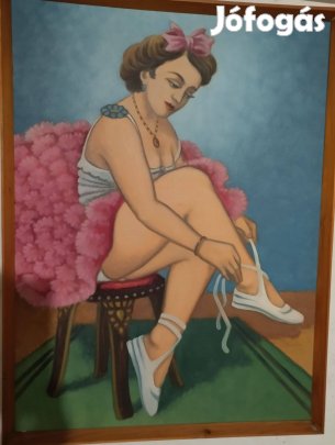 Olaj vászon festmény nagyméretű