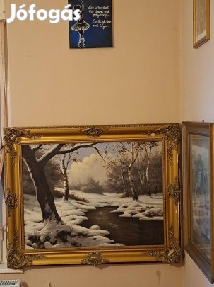 Olaj vászon tajkép