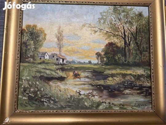 Olajfestmény 1916- ból.