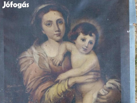 Olajfestmény Egyházi 51x62cm