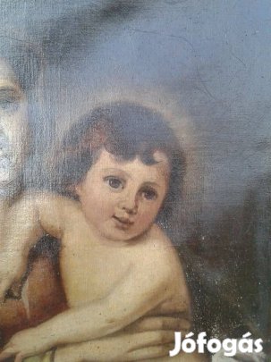 Olajfestmény jegyzett festö