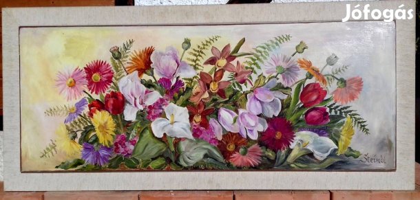 Olajfestmény múlt századi, Keszthelyen eladó!