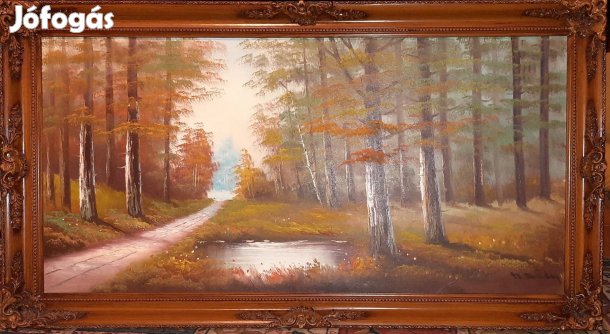 Olajfestmény szignózva eladó