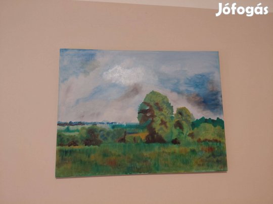 Olajfestmény vihar elött