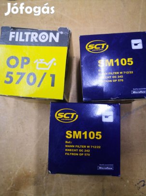 Olajszűrők, üzemanyagszűrő, újak