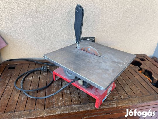 Olasz Asztali Csempevágó Gép 180 mm 800 W