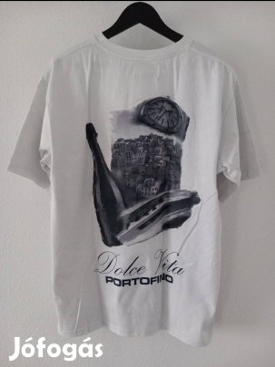 Olasz Portofino Fehér Póló