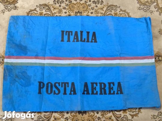 Olasz Posta légiposta zsák postazsák 1982 - légi posta levél zsák