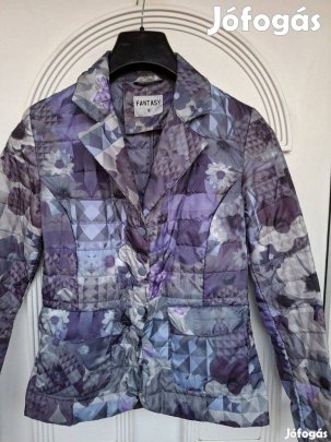 Olasz S-es kek virágos tavaszi noi dzseki