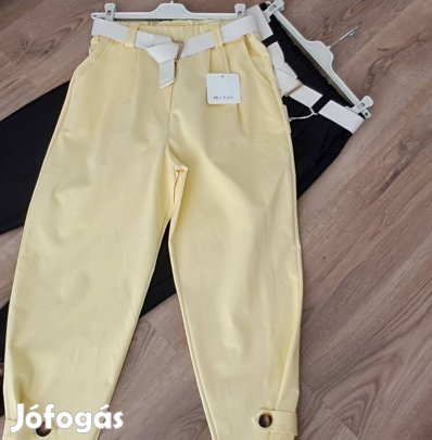 Olasz  zsebes  nadrág övvel 