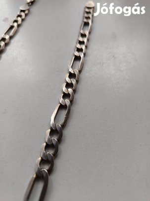 Olasz ezüst figaro lánc