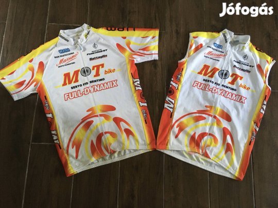 Olasz gyártmányú kerékpáros mezek