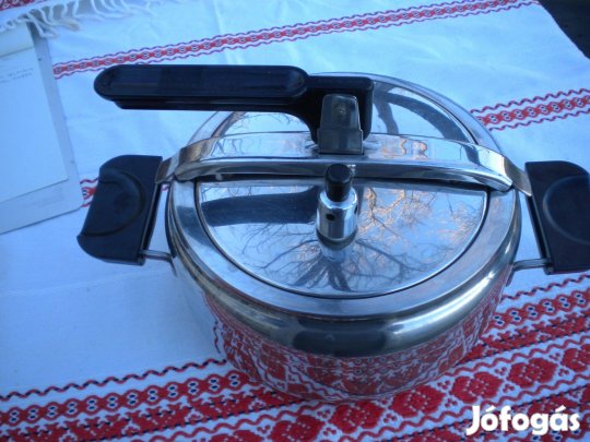 Olasz inox kis méretű kukta gyorsfőző fazék