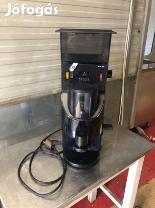 Olasz ipari kávédaráló / kávéőrlő, adagszámlálós olcsón eladó