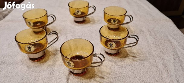 Olasz kávéspohár szett