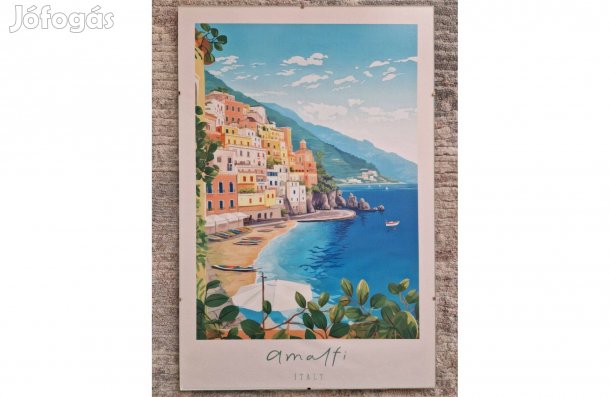 Olasz képek: Venezia, Positano, Amalfi 40x60cm