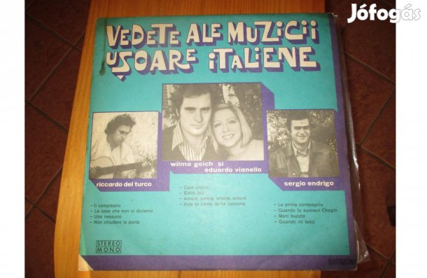 Olasz könnyűzene bakelit hanglemez eladó