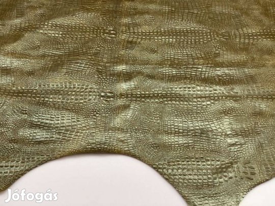 Olasz marhabőr, krokodil mintás